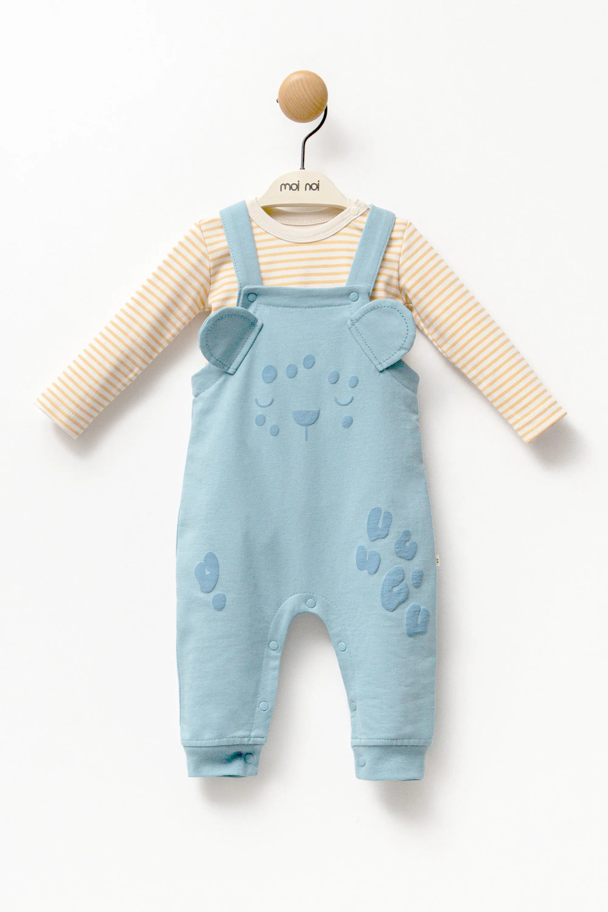 Blue Tiger Overalls Outfit