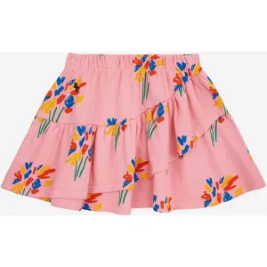 Bobo Choses Fireworks All Over Ruffle Skirt Mini Pink