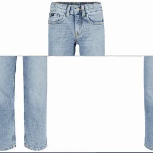 Calvin Klein Straight Denim Pants Light Blue