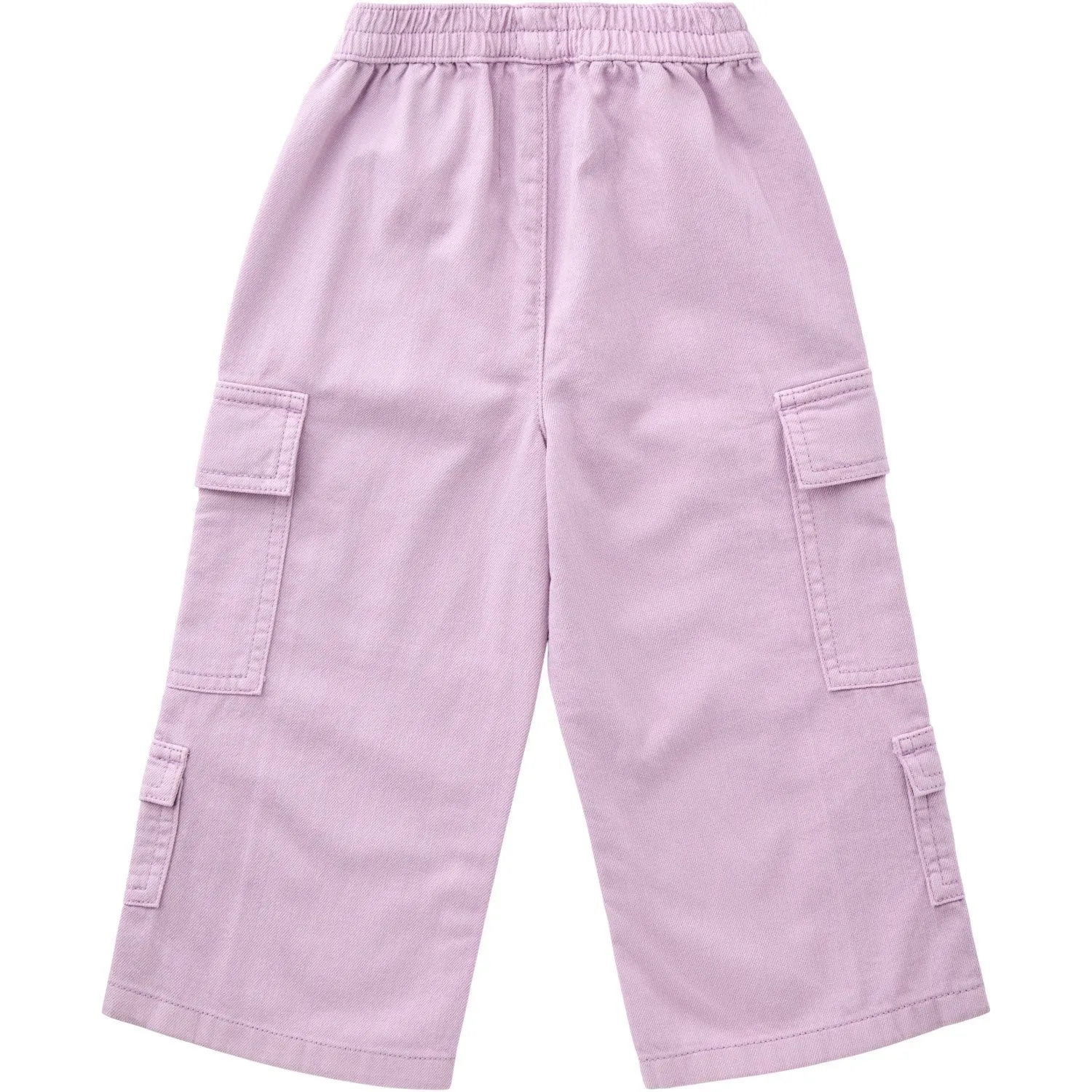 COPENHAGEN COLORS Lavender Organic Cargo Twill Pants