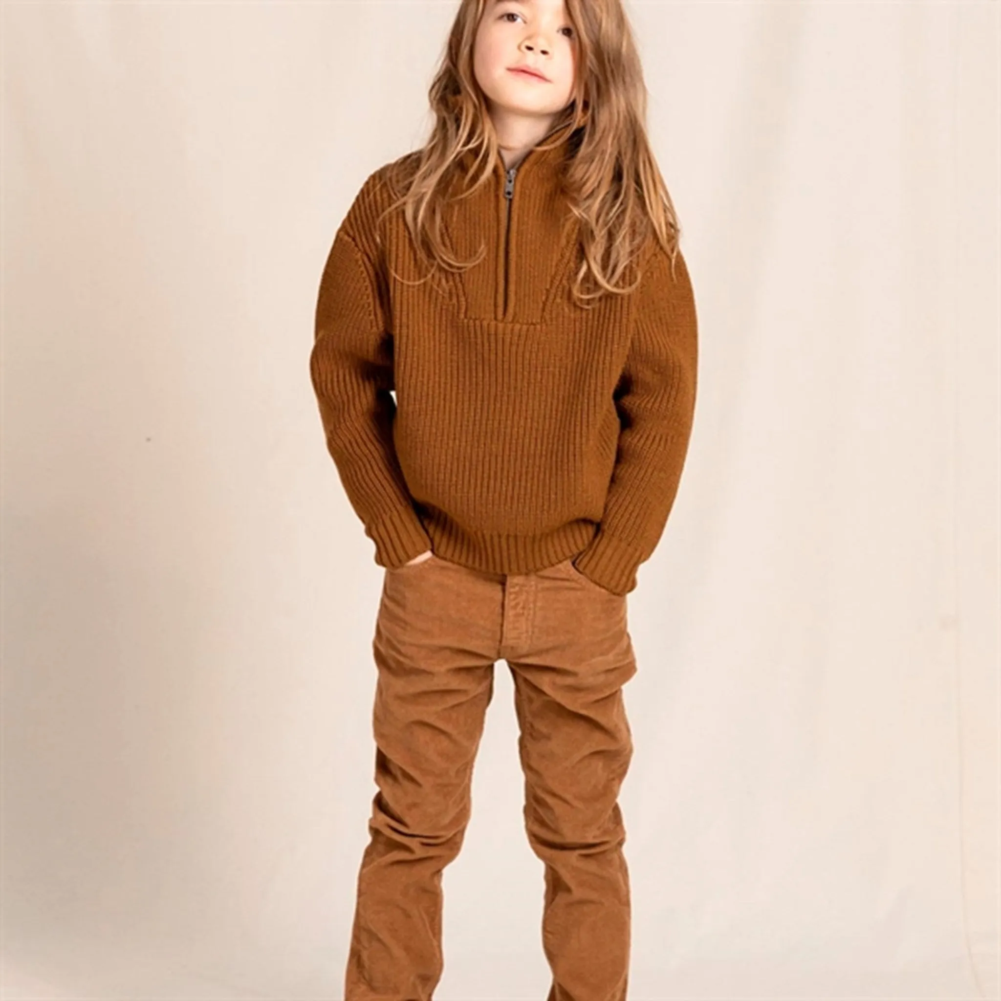 Finger In The Nose Ewan Tobacco Cord 5 Pocket Comfort Fit Jeans