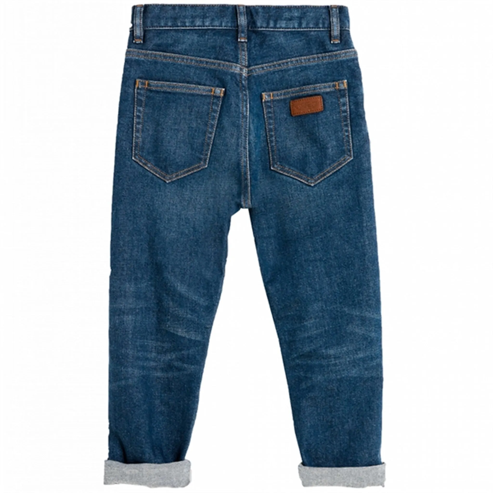 Finger In The Nose Ollibis Blue Denim 5 Pockets Tapered Fit Jeans