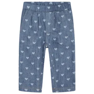 Flss Blue Denim/Hearts Lollo Pants