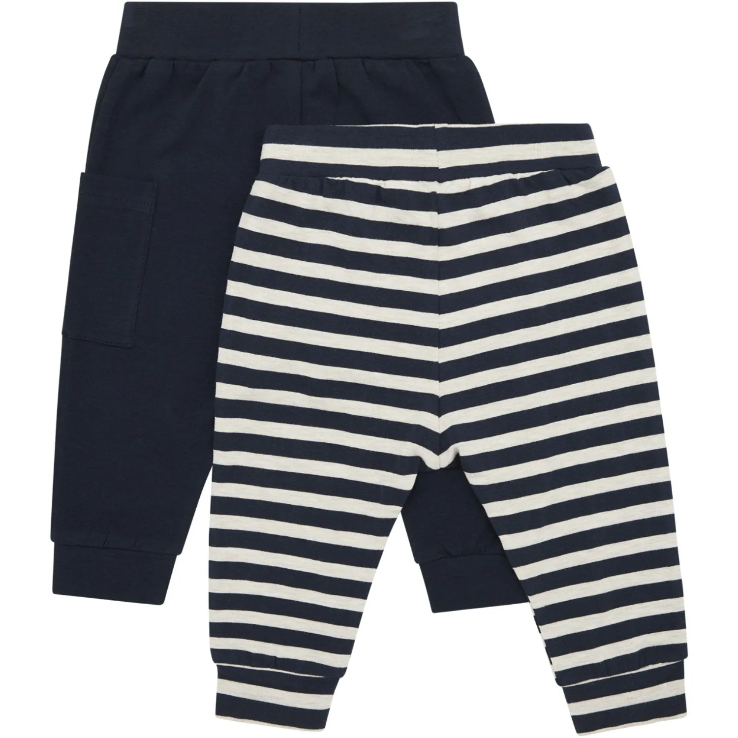 Hust & Claire Navy Baby Gore Track Pants 2-pack