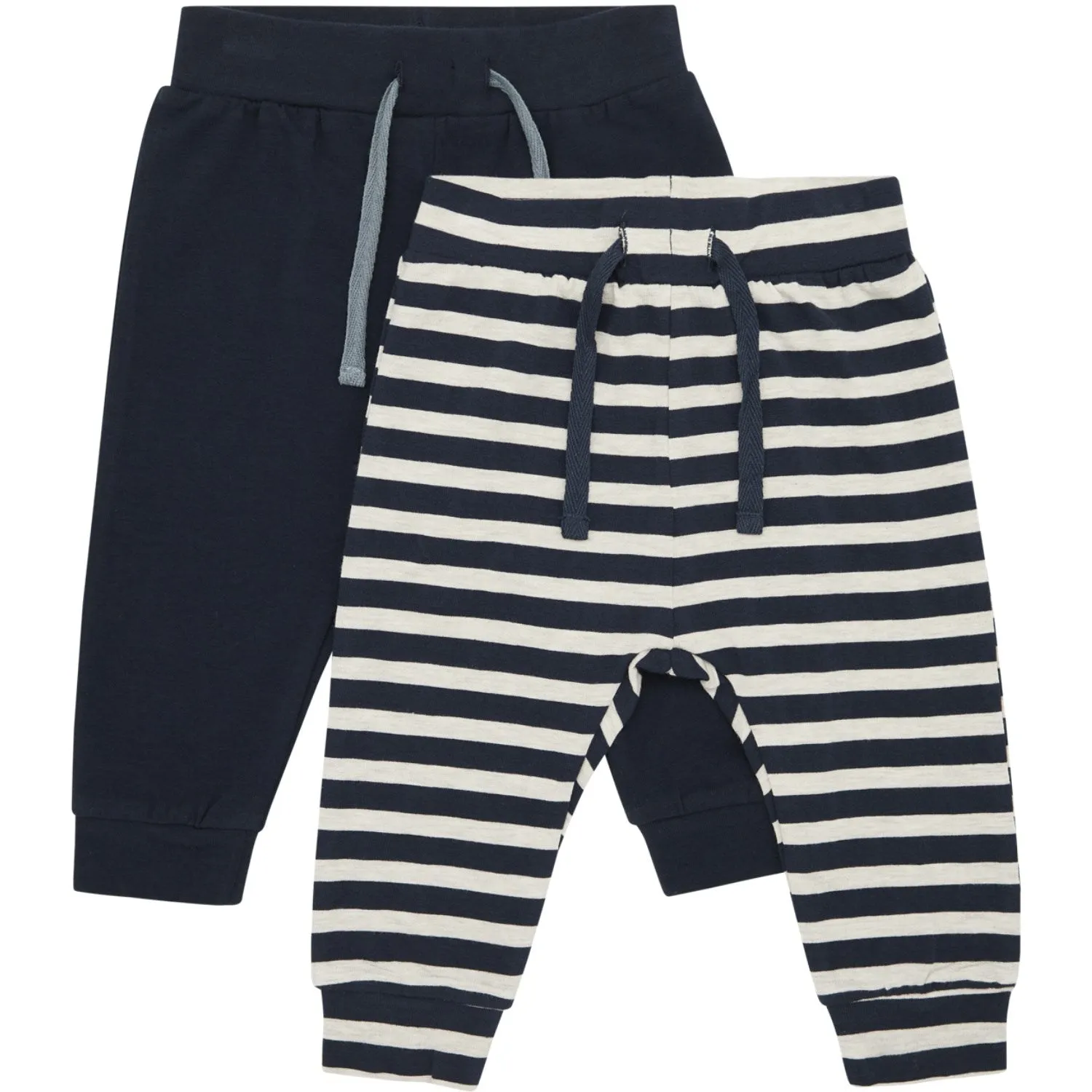 Hust & Claire Navy Baby Gore Track Pants 2-pack