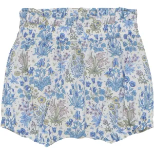 Huttelihut Soft Chambray Bloomers In Liberty Fabric