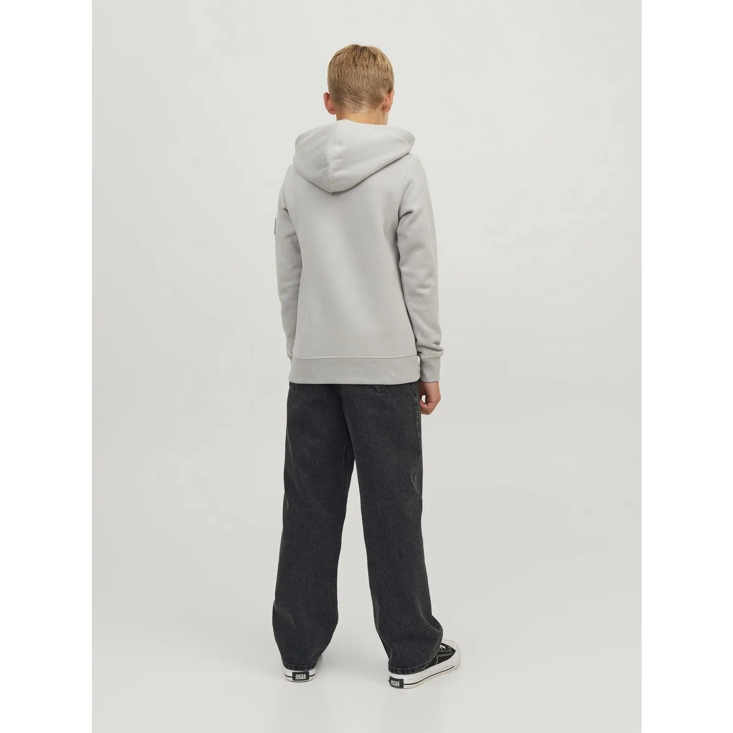Jack & Jones Junior Black Denim Alex Original Mf 823 Jeans Noos