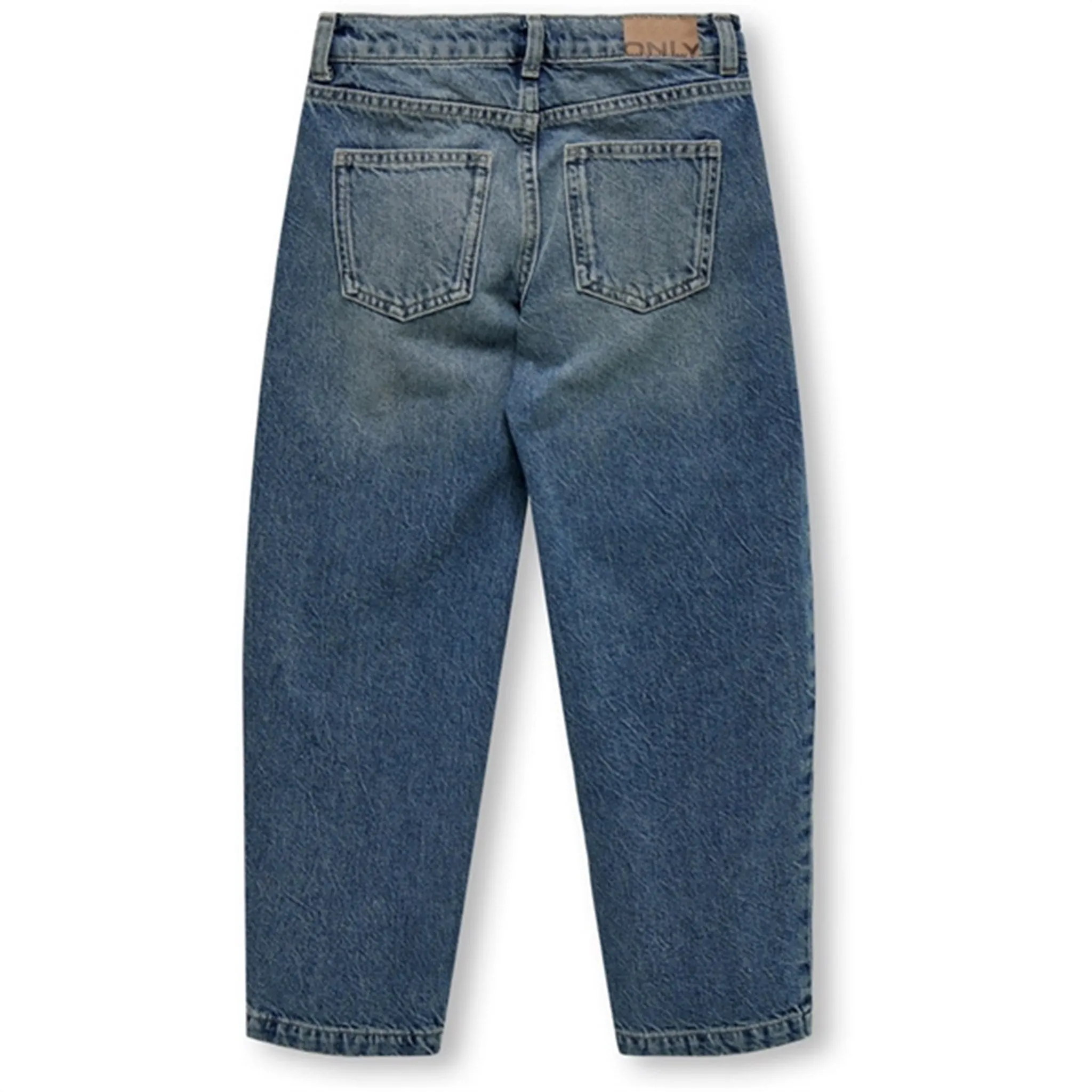 Kids ONLY Light Medium Blue Denim Harmony Wide Carrot Jeans