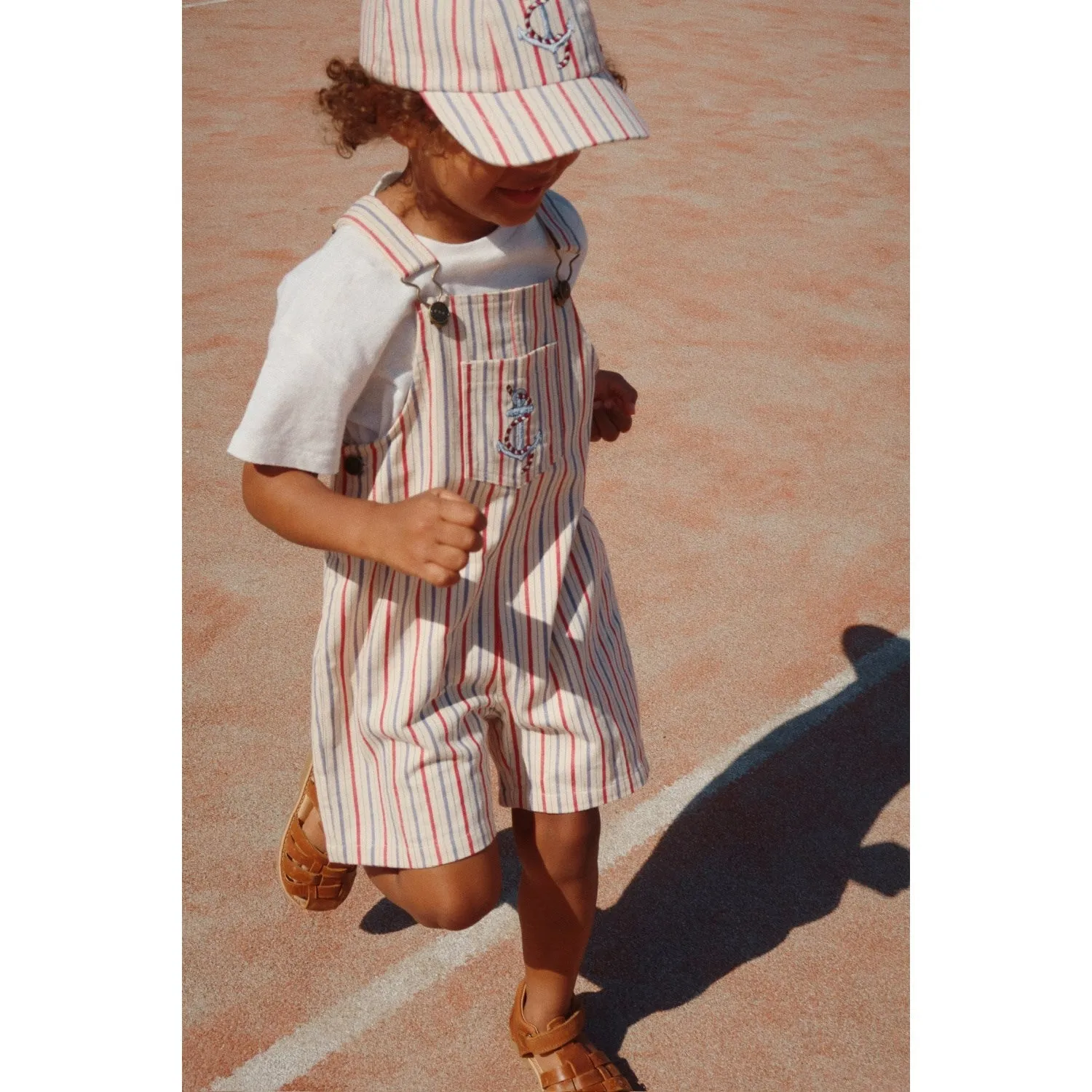 Konges Sljd Antique Stripe Marlon Overall Gots