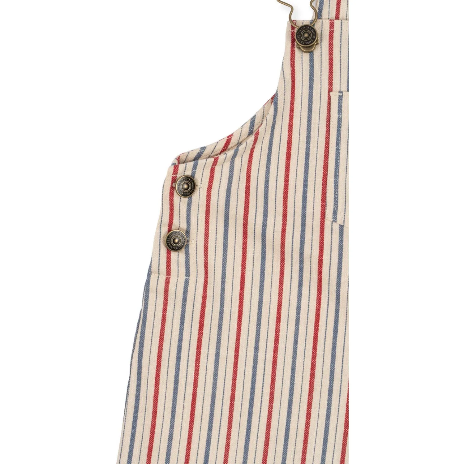 Konges Sljd Antique Stripe Marlon Overall Gots