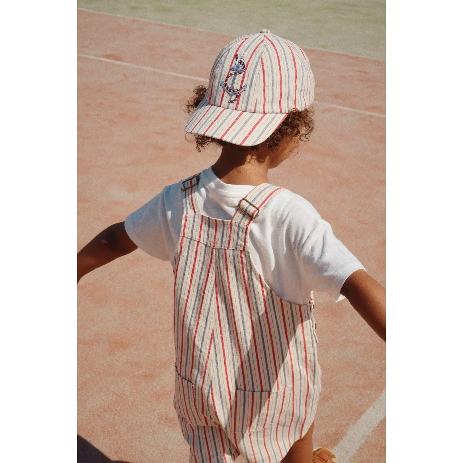 Konges Sljd Antique Stripe Marlon Overall Gots
