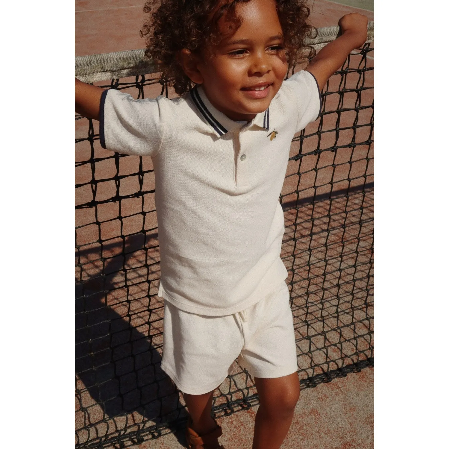 Konges Sljd Antique White Florian Shorts Gots