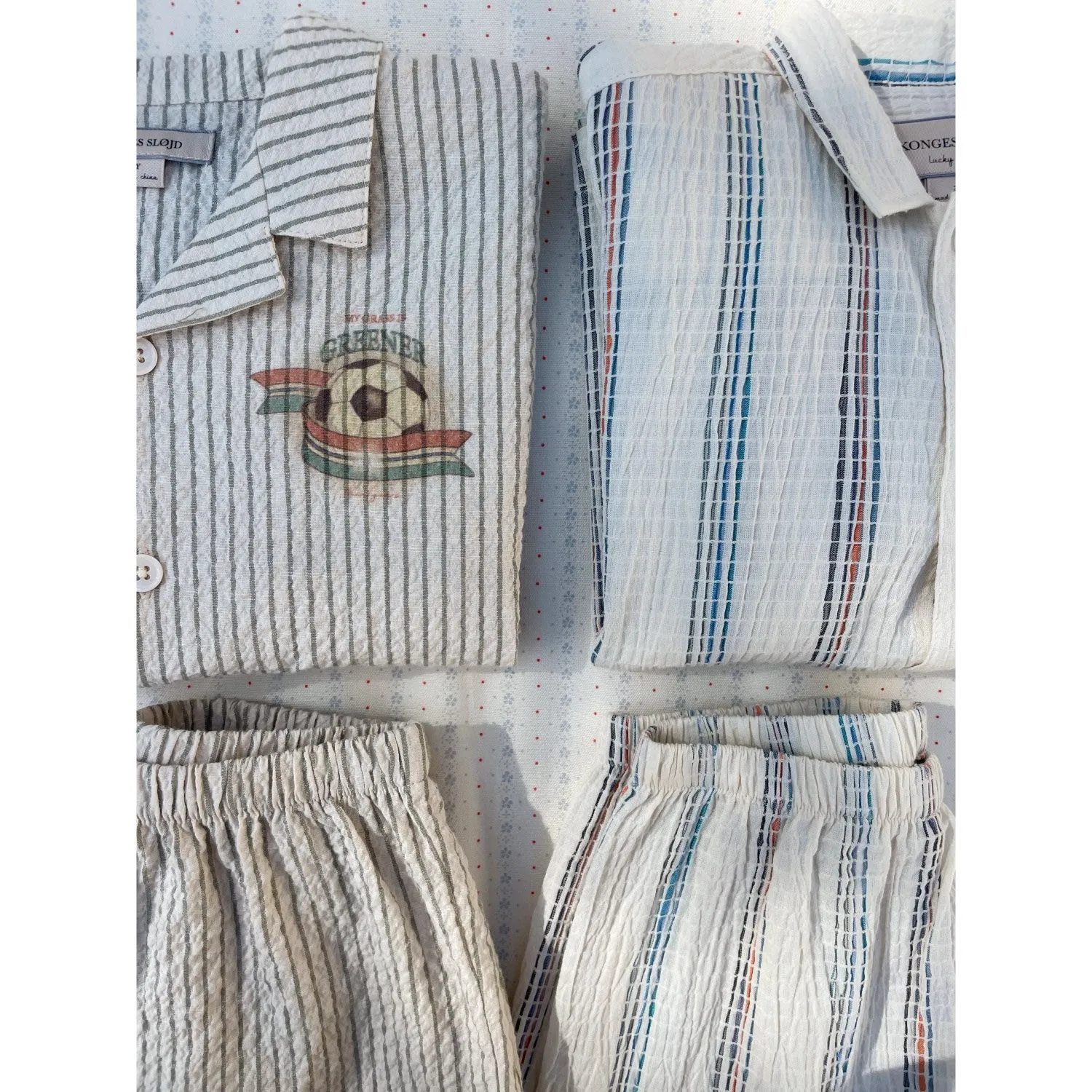 Konges Sljd Antique White Vincent Shorts Gots