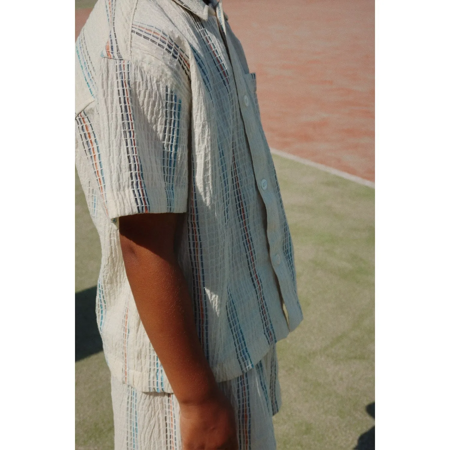Konges Sljd Antique White Vincent Shorts Gots