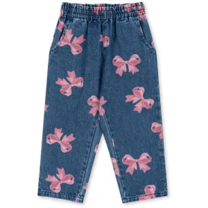 Konges Sljd Bella Bow (For Denim) Magot Frill Pants Gots