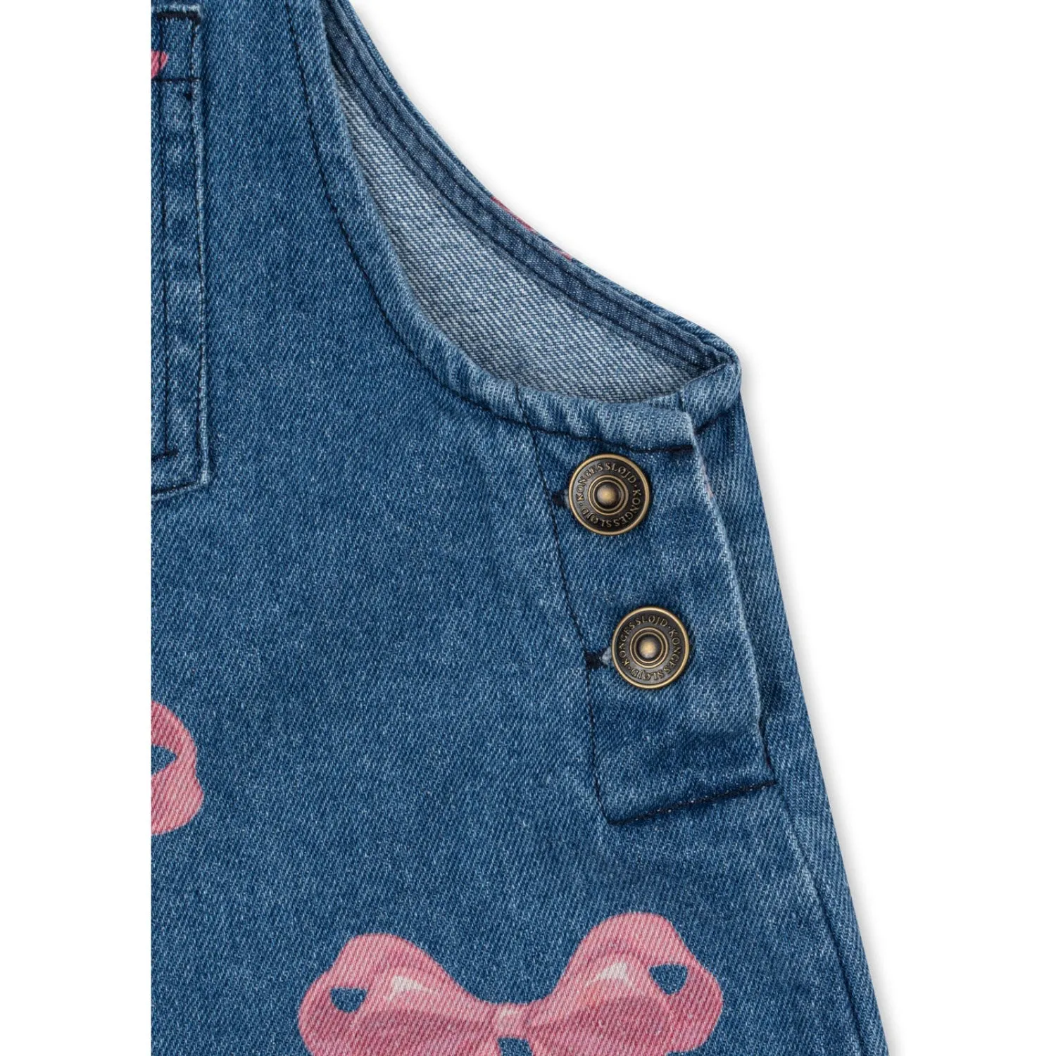 Konges Sljd Bella Bow (For Denim) Magot Overalls Gots
