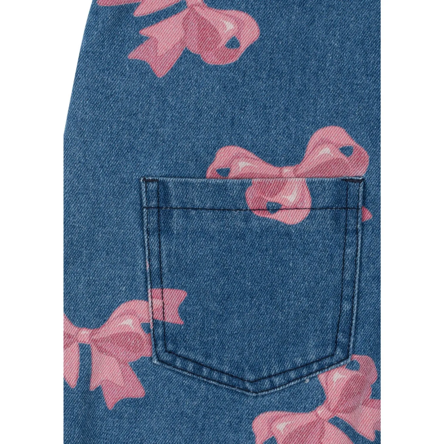 Konges Sljd Bella Bow (For Denim) Magot Overalls Gots