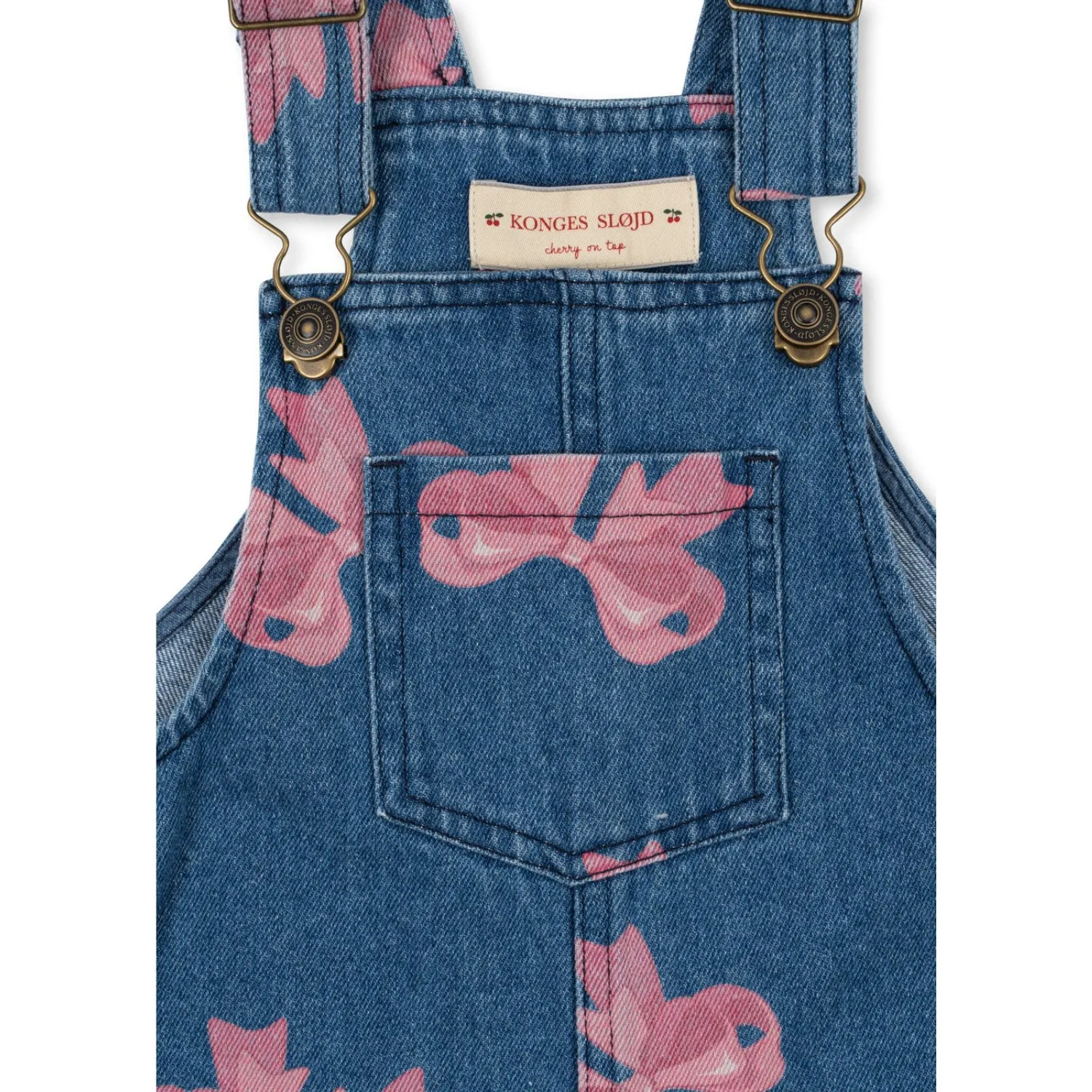 Konges Sljd Bella Bow (For Denim) Magot Overalls Gots