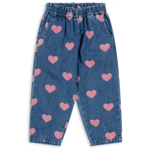 Konges Sljd Bon Coeur Pink Magot Frill Pants Gots
