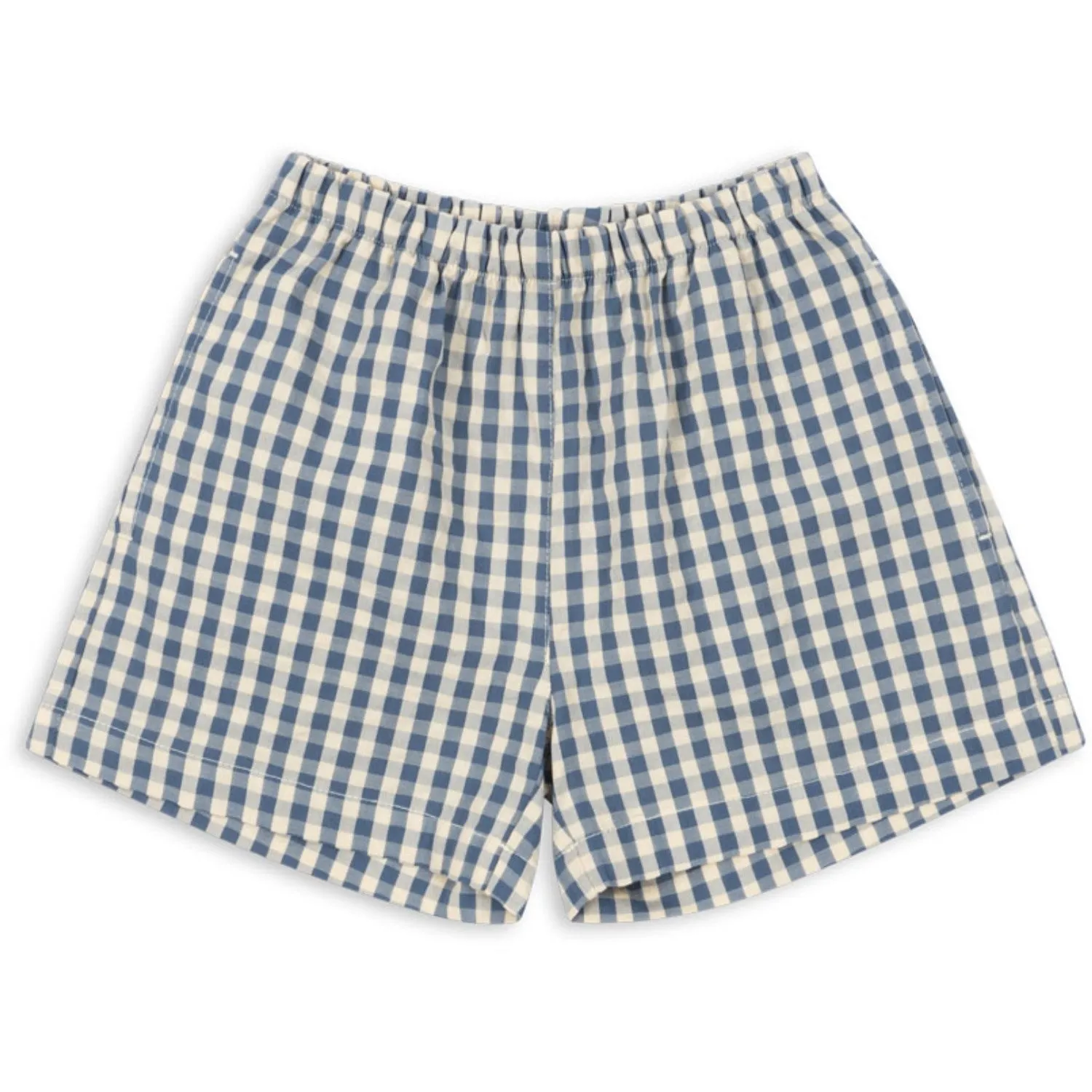Konges Sljd Captains Blue Check Kim Shorts Gots