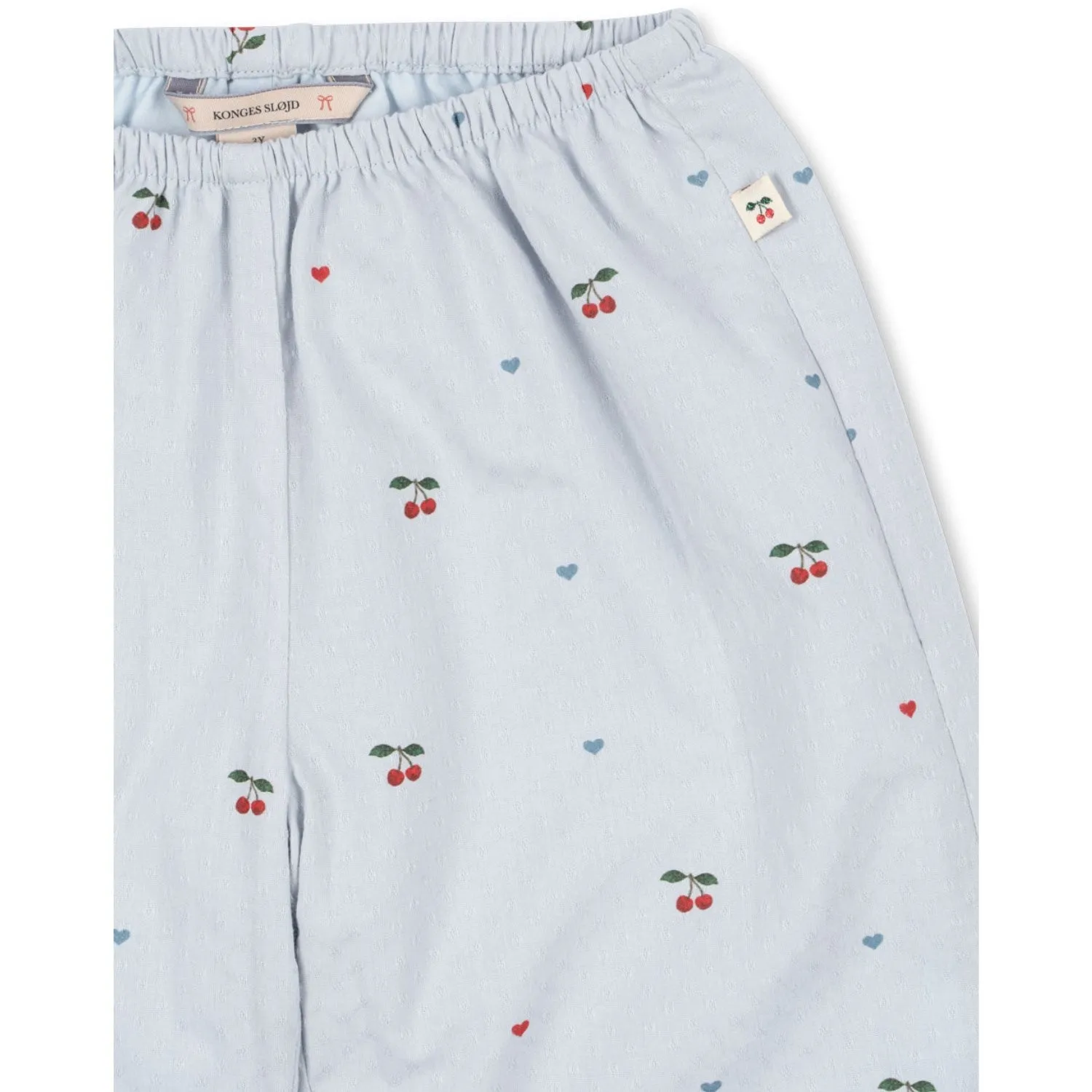 Konges Sljd Cherry Blue Coeur Evia Pants Gots