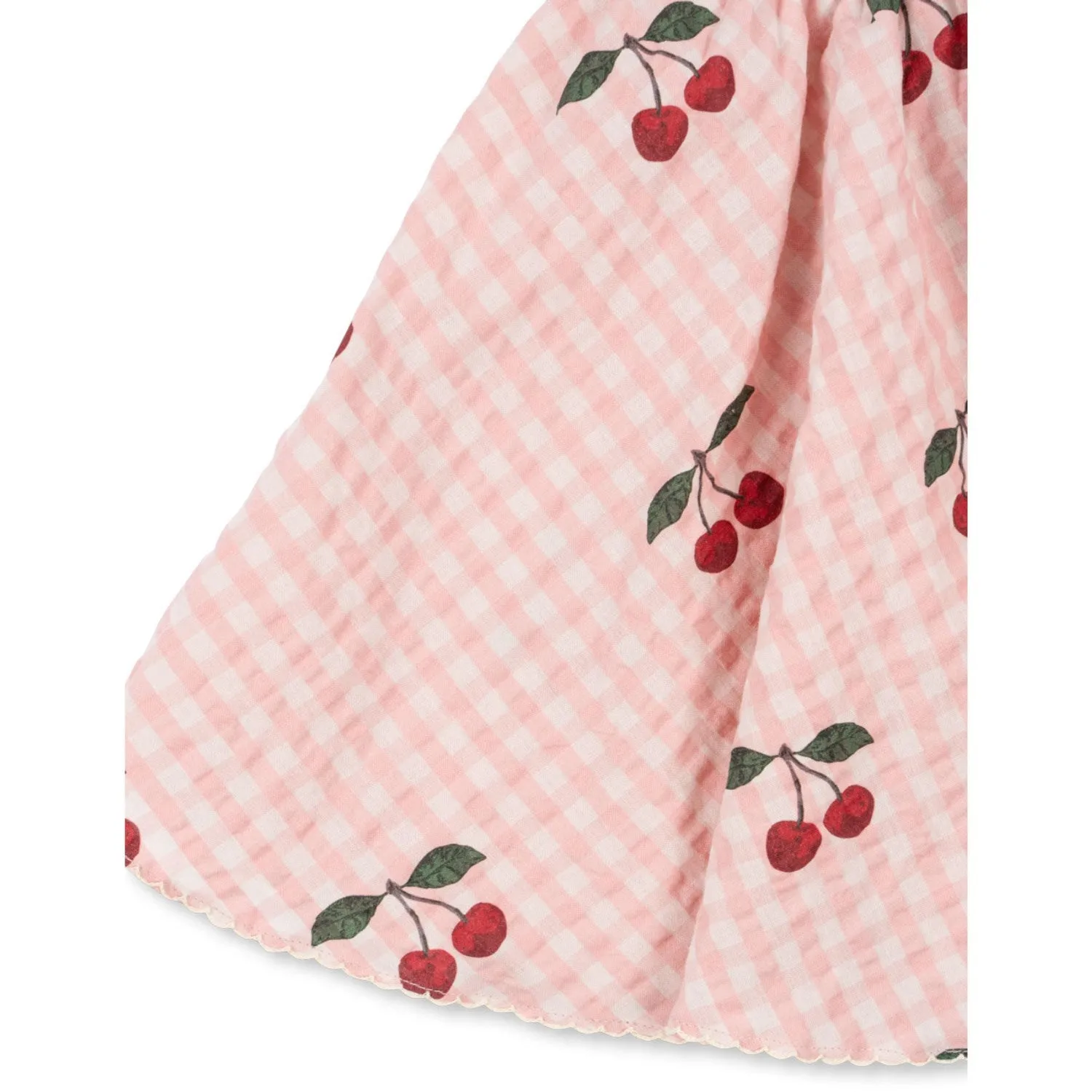 Konges Sljd Cherry Check Kim Skirt Gots