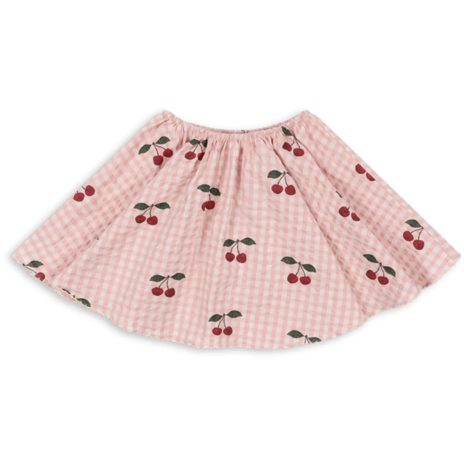 Konges Sljd Cherry Check Kim Skirt Gots