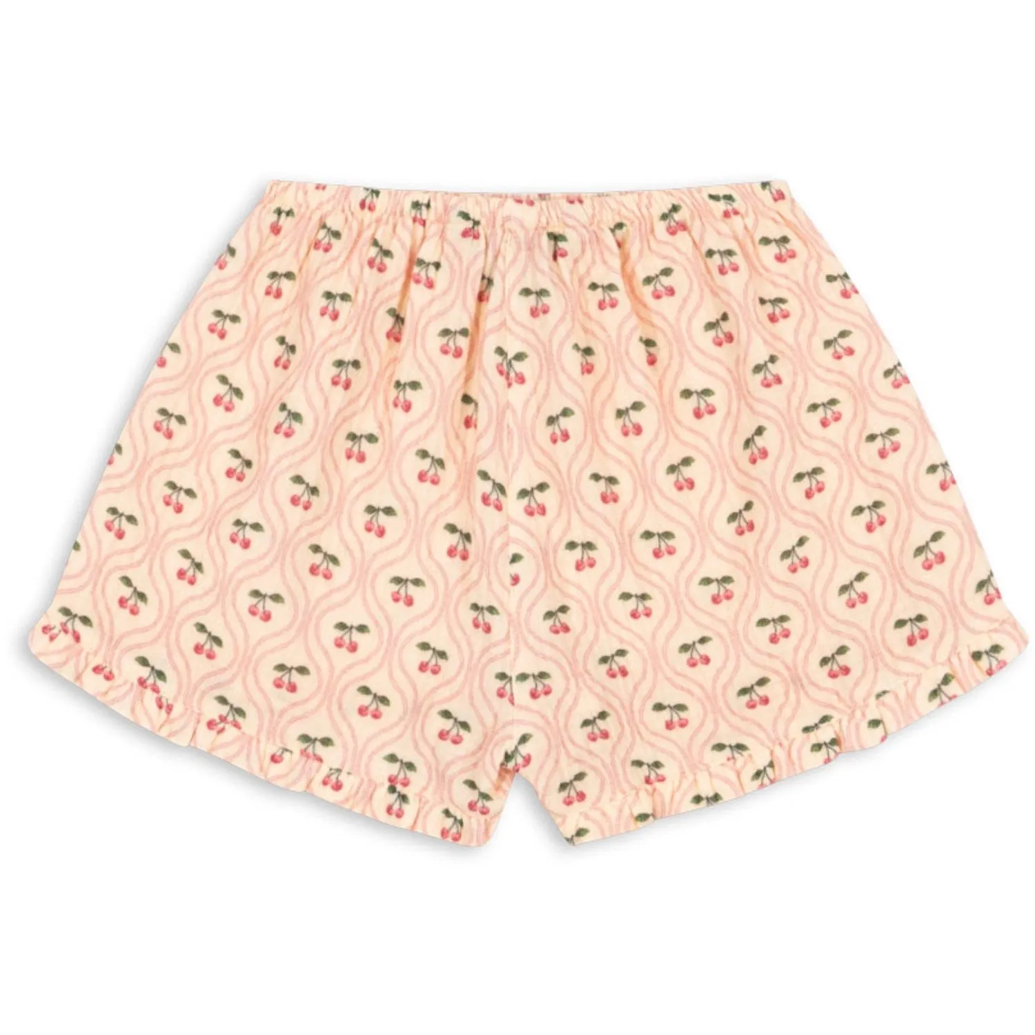 Konges Sljd Cherry Pink Motif Coco Shorts Gots