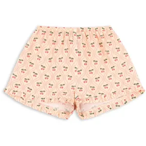 Konges Sljd Cherry Pink Motif Coco Shorts Gots