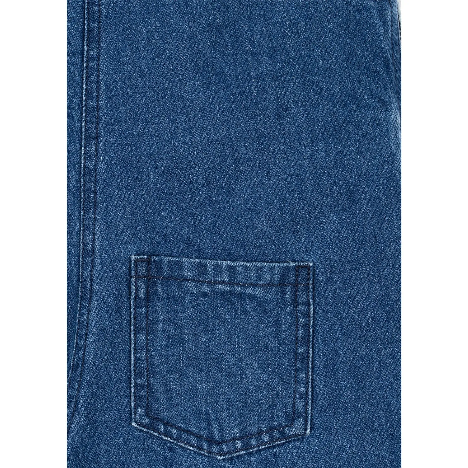 Konges Sljd Denim Blue Cherry Magot Overalls Gots