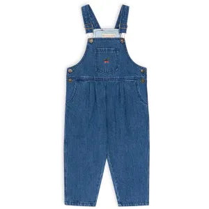 Konges Sljd Denim Blue Cherry Magot Overalls Gots