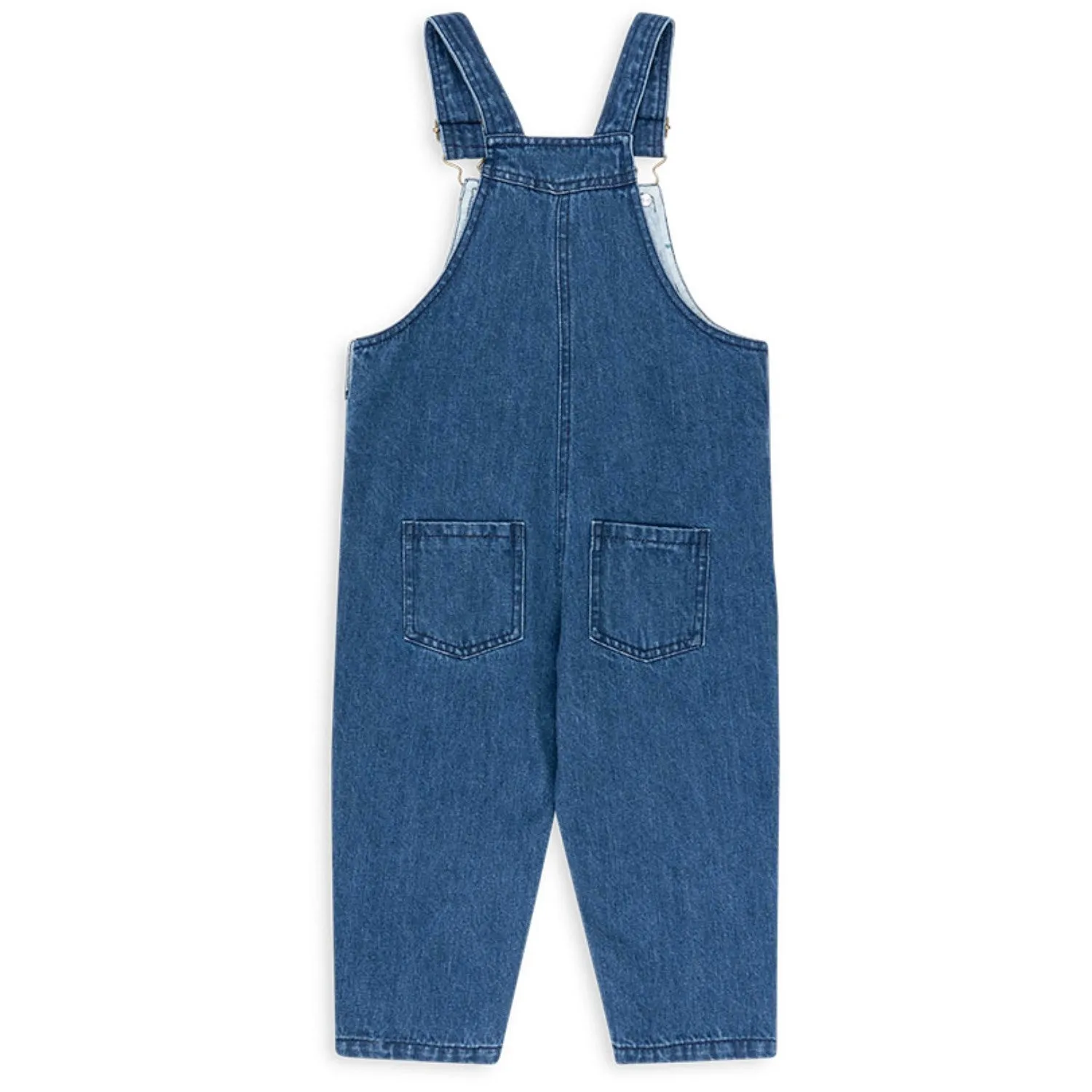 Konges Sljd Denim Blue Cherry Magot Overalls Gots