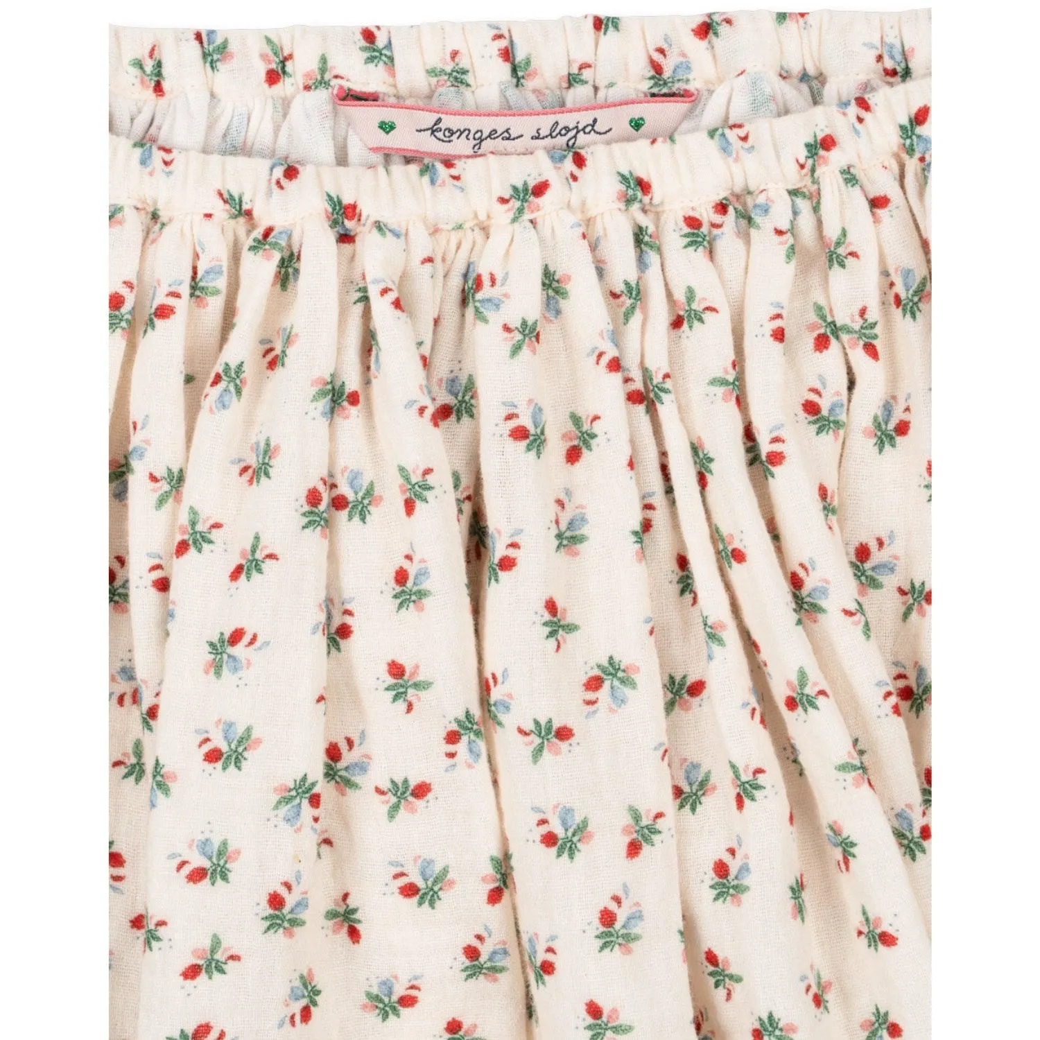 Konges Sljd Fleur Tricolore Coco Skirt Gots