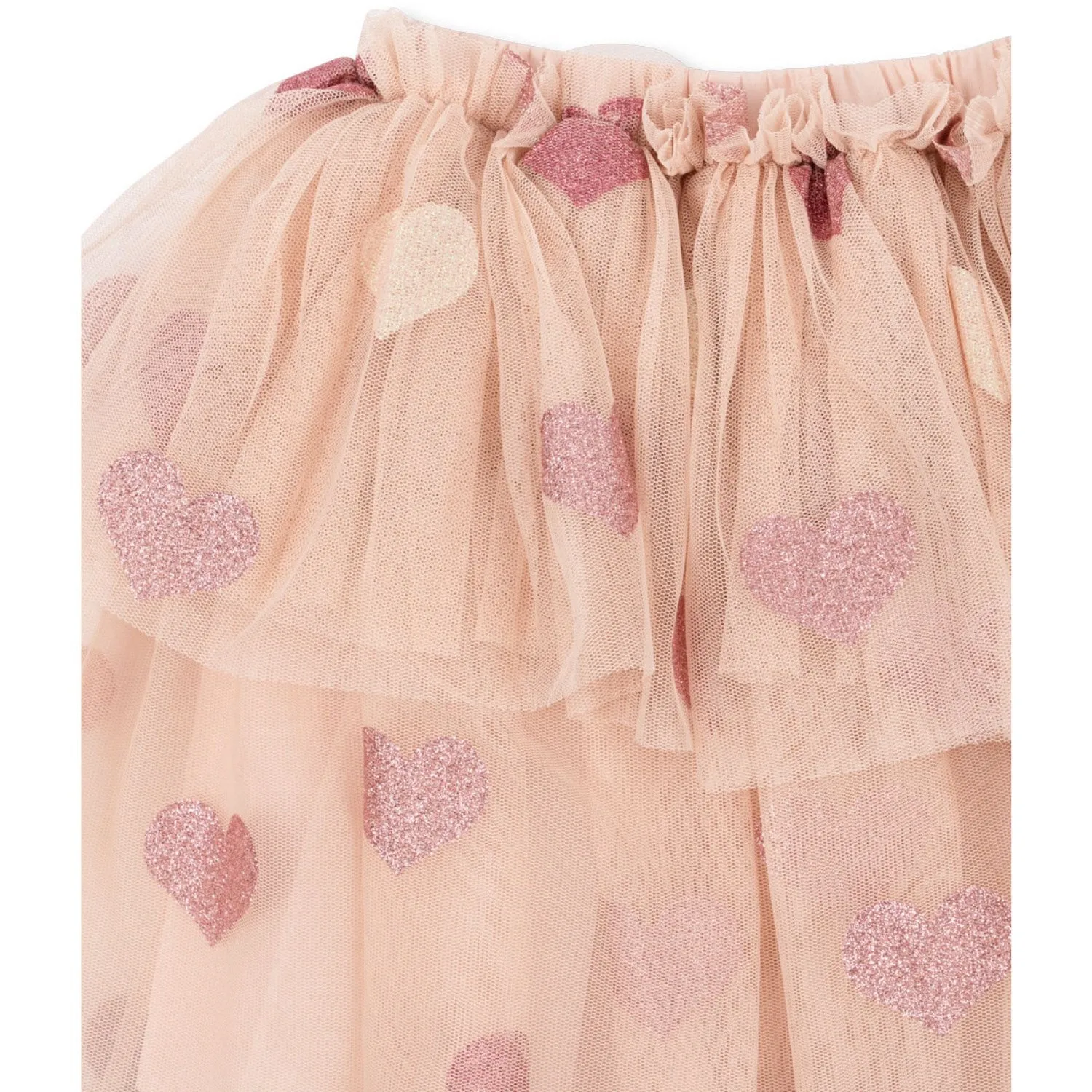 Konges Sljd Heart Rose Glitter Tullie Skirt