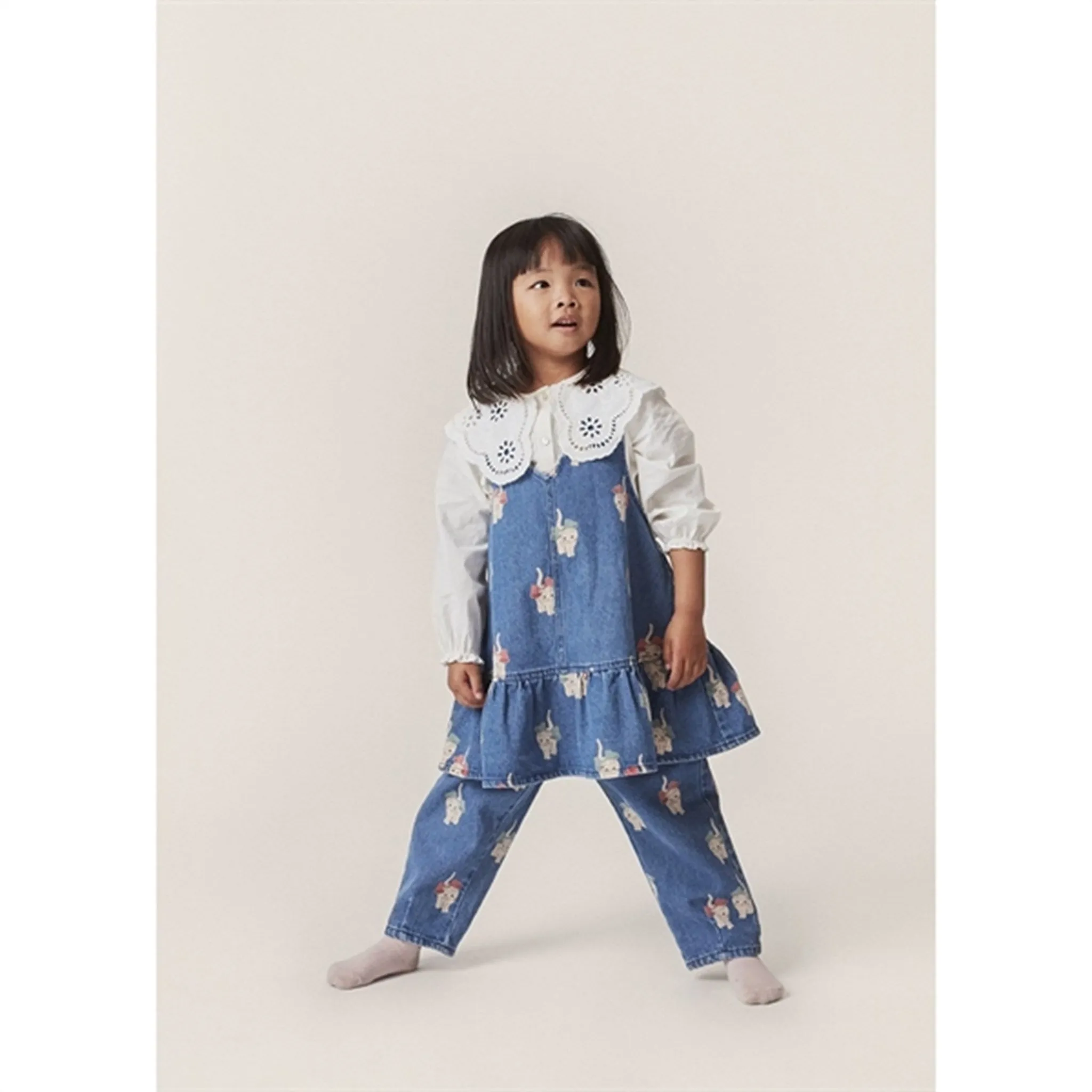 Konges Sljd Kitty Bow Magot Frill Pants