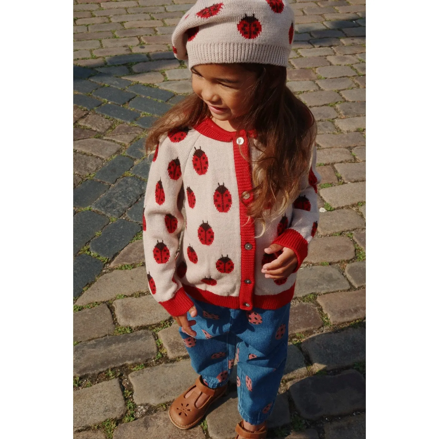 Konges Sljd Ladybug Magot Ladybug Frill Pants Gots