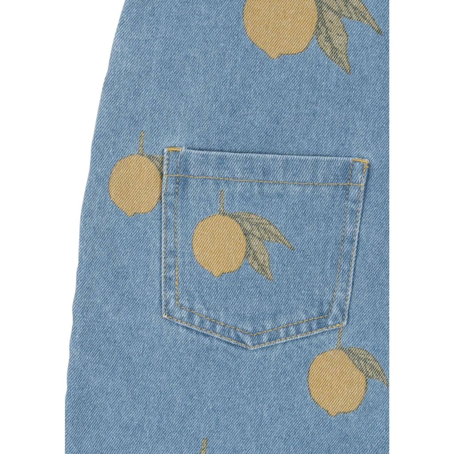 Konges Sljd Lemon Denim Magot Overalls Gots