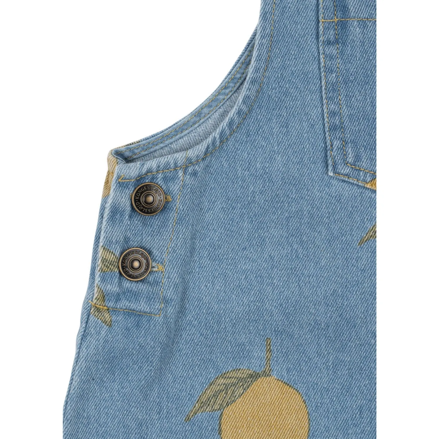 Konges Sljd Lemon Denim Magot Overalls Gots