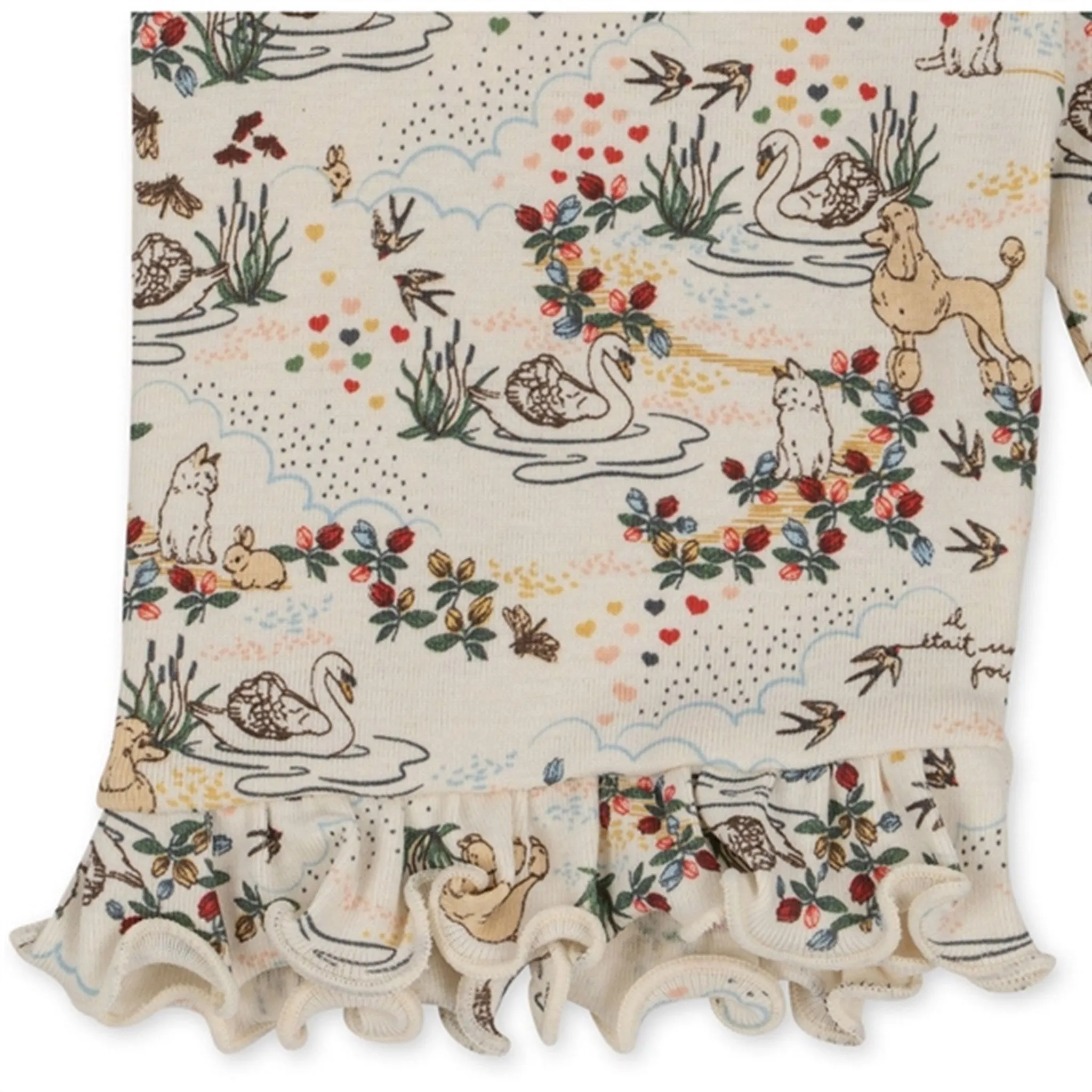 Konges Sljd Mizumi Claic Short Frill Leggings