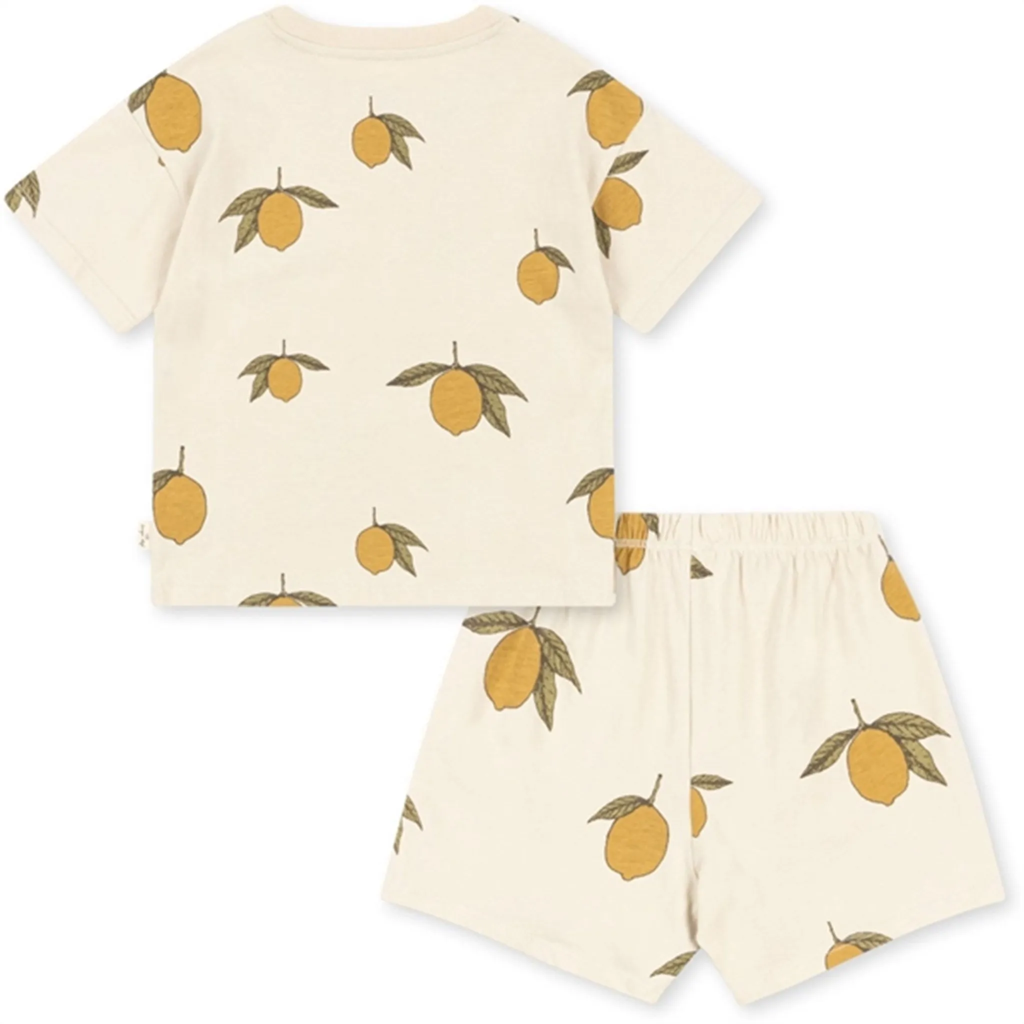 Konges Sljd Mon Grand Citron 2-pack Lin Set