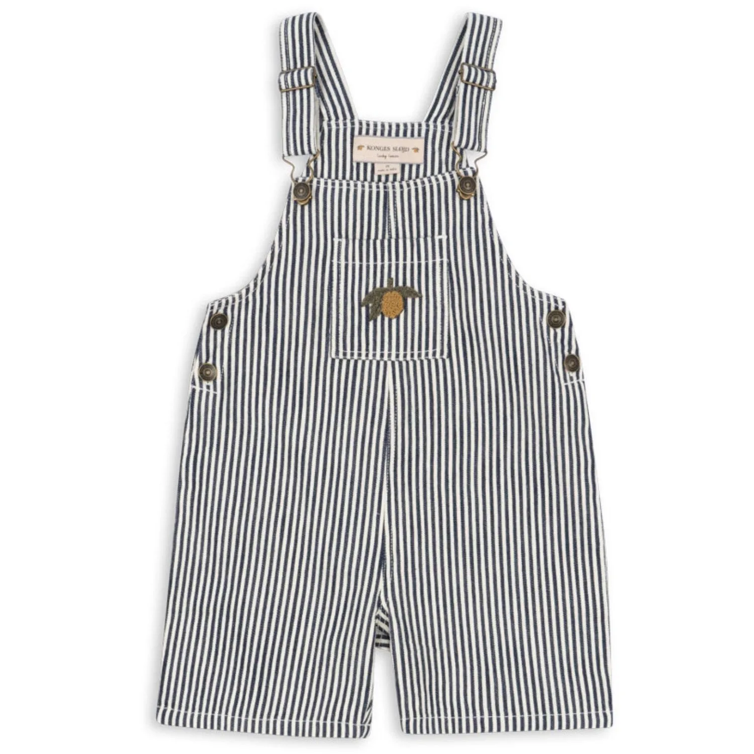 Konges Sljd Naval Stripe Fender Overalls Gots
