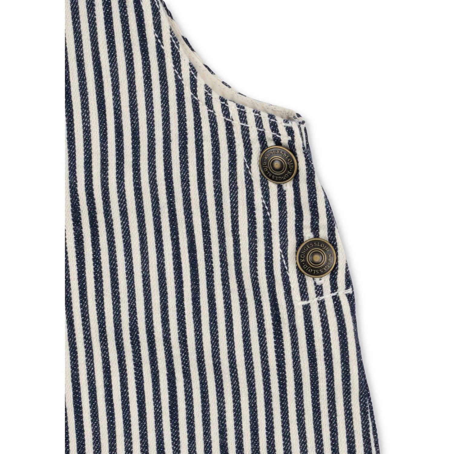 Konges Sljd Naval Stripe Fender Overalls Gots
