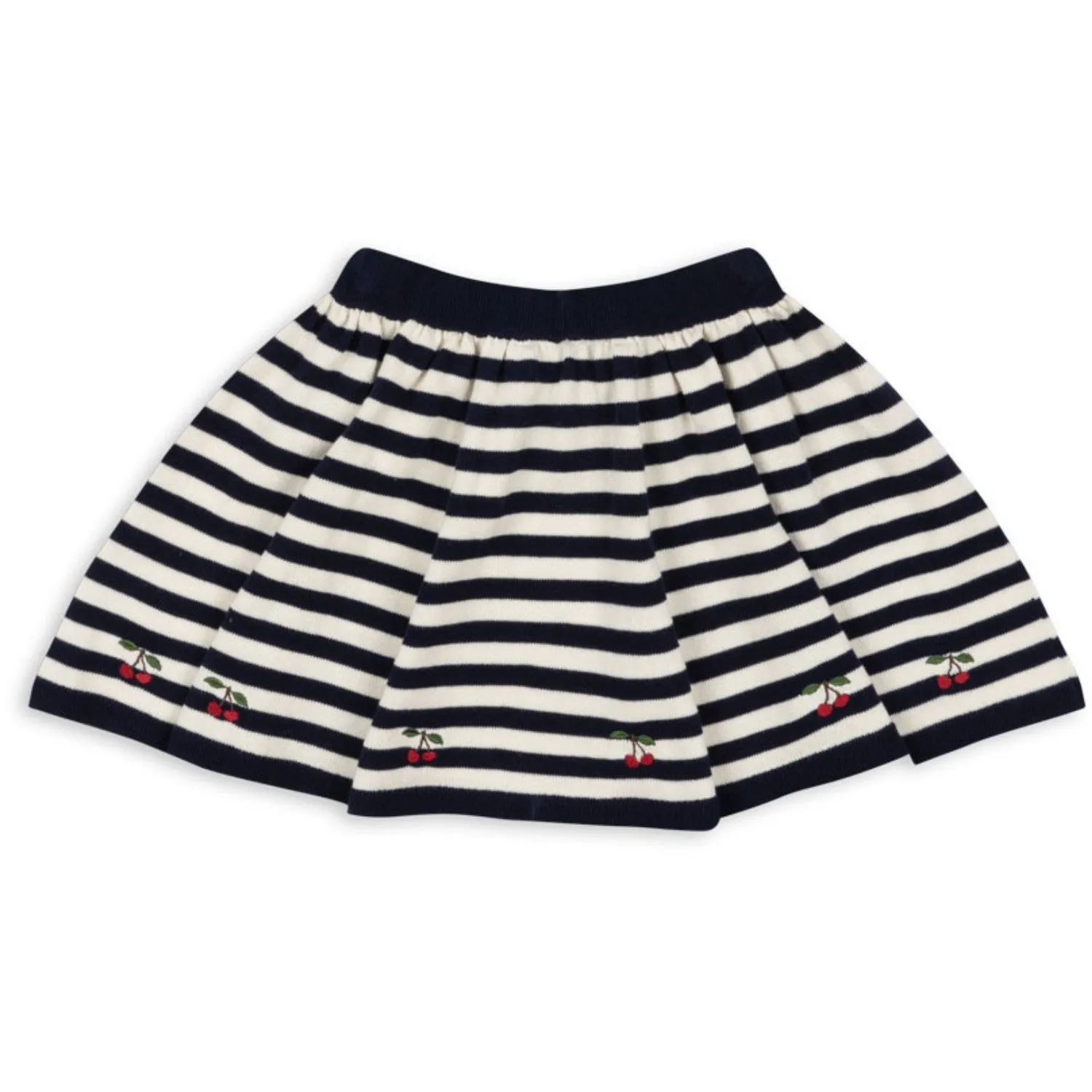 Konges Sljd Navy Stripe Venton Knit Skirt Gots