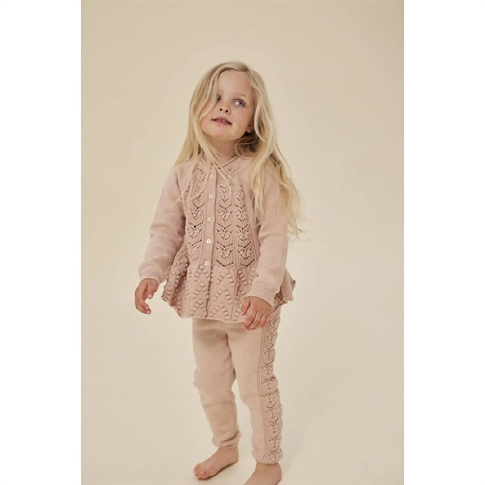 Konges Sljd Peach Blush Cabby Knit Pants