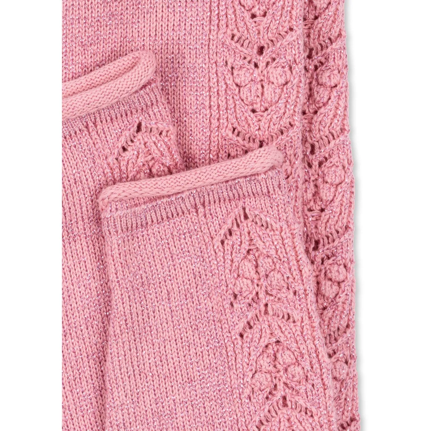 Konges Sljd Powder Pink Cabby Knit Pants