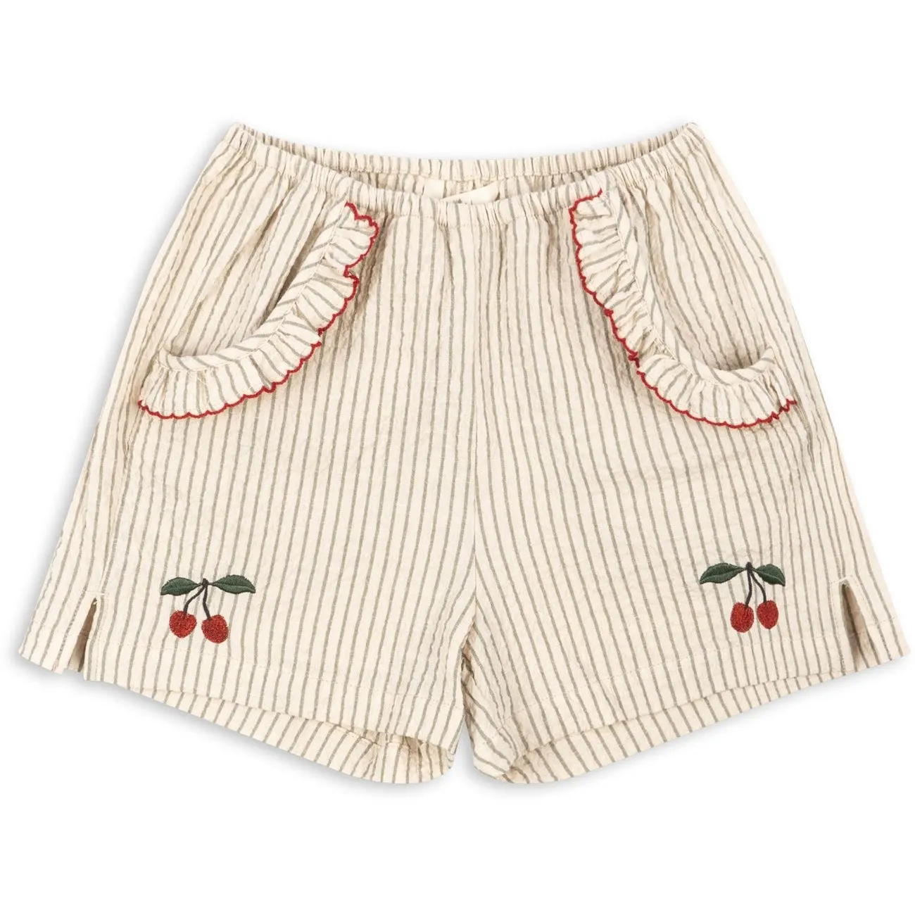 Konges Sljd Tea Stripe Ellie Frill Shorts