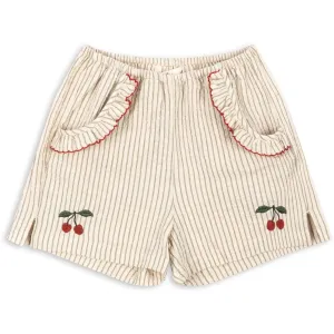 Konges Sljd Tea Stripe Ellie Frill Shorts