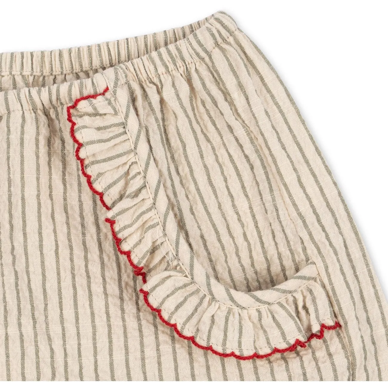 Konges Sljd Tea Stripe Ellie Frill Shorts