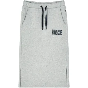 Mads Nrgaard Light Grey Melange Organic Sweat Sheila Skirt