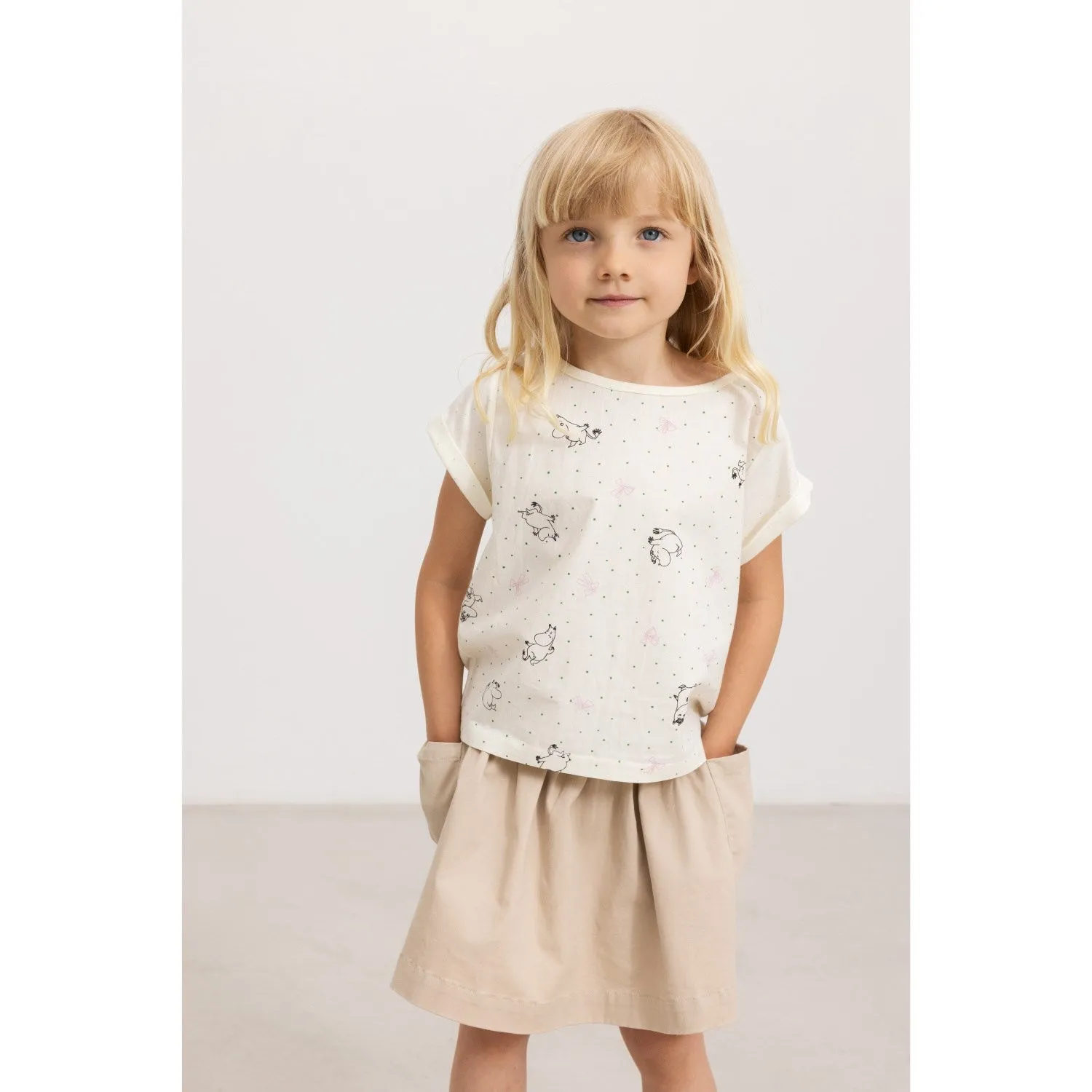 MarMar Chino Twill Llama Simba Skirt